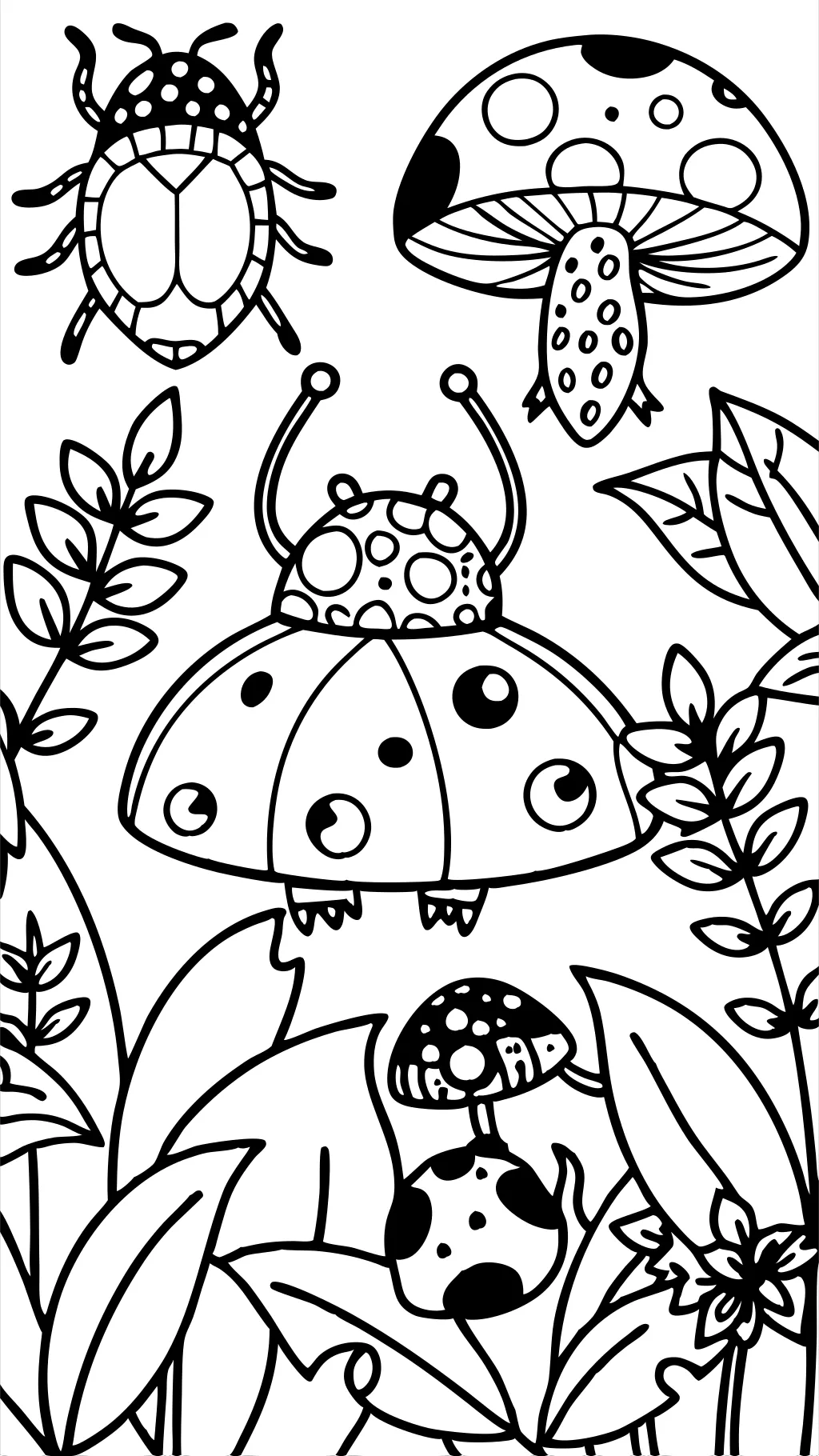 ladybug coloring pages